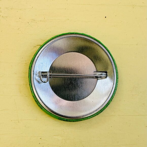 Vintage Simpson's Buttons, Bart Simpson, Homer Simpson, Novelty pin, NOS 1990s - Picture 5 of 5